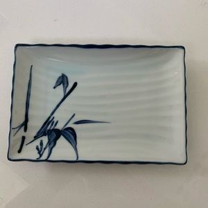 Set of 2 Japanese Ceramic Sushi Platters